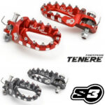 S3 Hard Rock Adjustable Alu Foot Pegs (Yamaha Tenere 700)